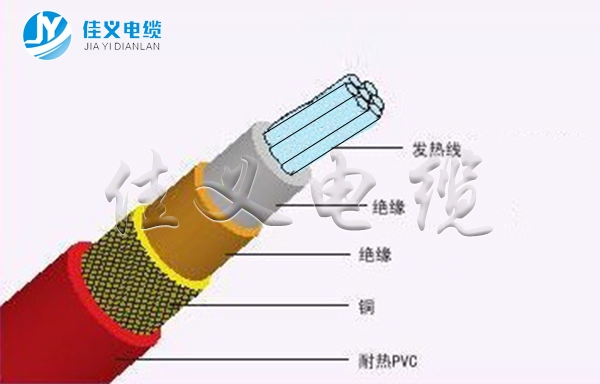 JRTHGY礦物質絕緣電加熱東北防火電纜廠家
